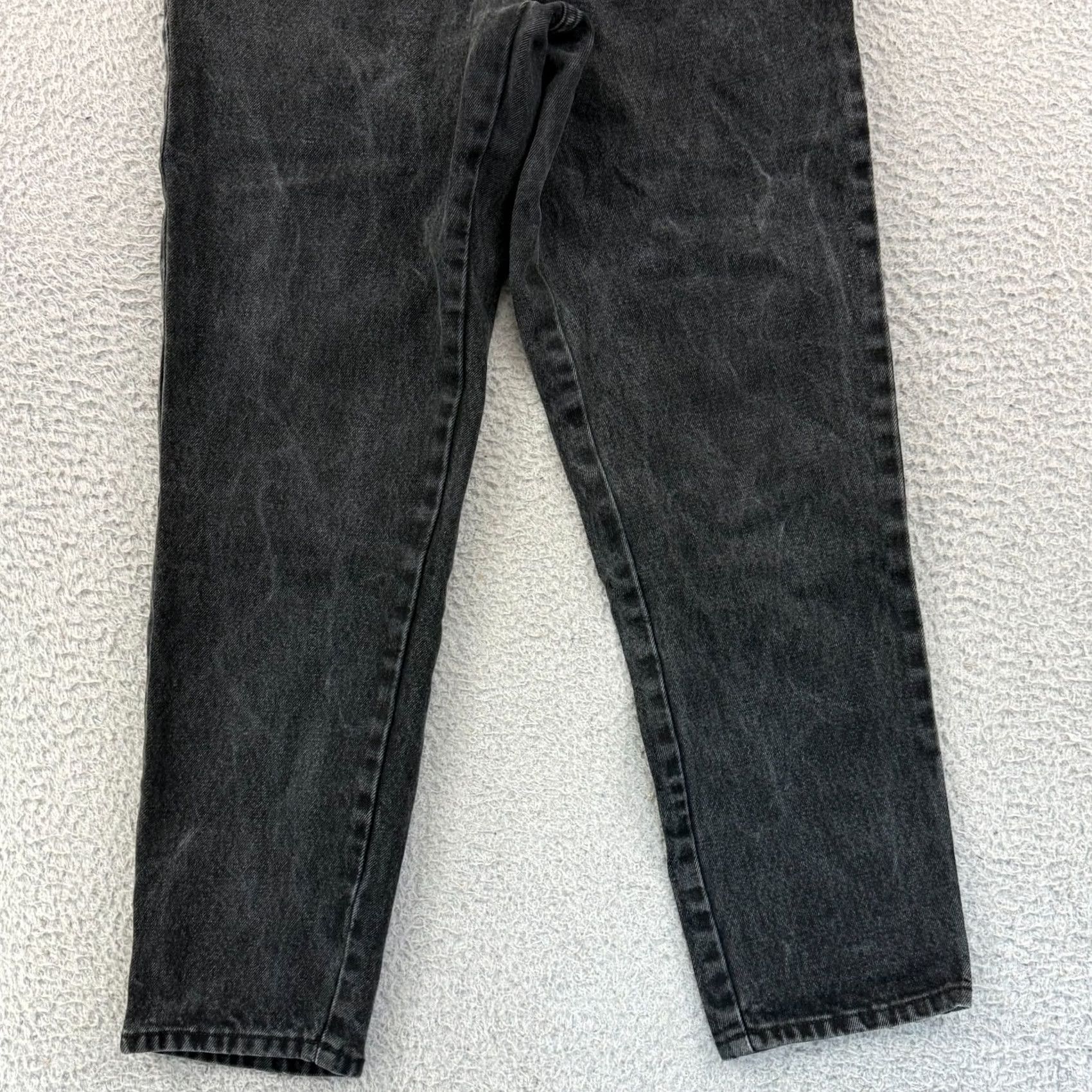 Gap VINTAGE Gap Jeans Womens Black Ankle Denim 26x29 Loose Skater 90s Outdoor Size 30" / US 8 / IT 44 - 3 Thumbnail