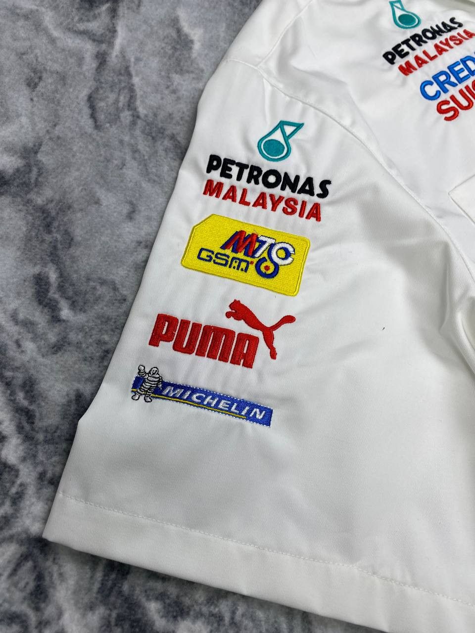 Puma Puma Sauber Petronas Malaysia F1 Racing Shirt Buttons Size US L / EU 52-54 / 3 - 6 Thumbnail