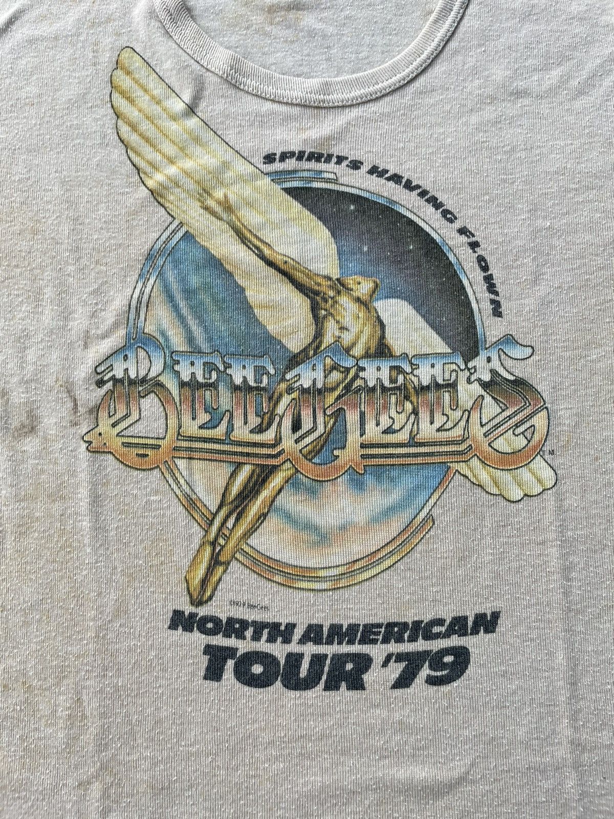 Band Tees × Vintage VTG Bee Gees North American Tour 1979 Ringger Tshirt Size US S / EU 44-46 / 1 - 15 Thumbnail