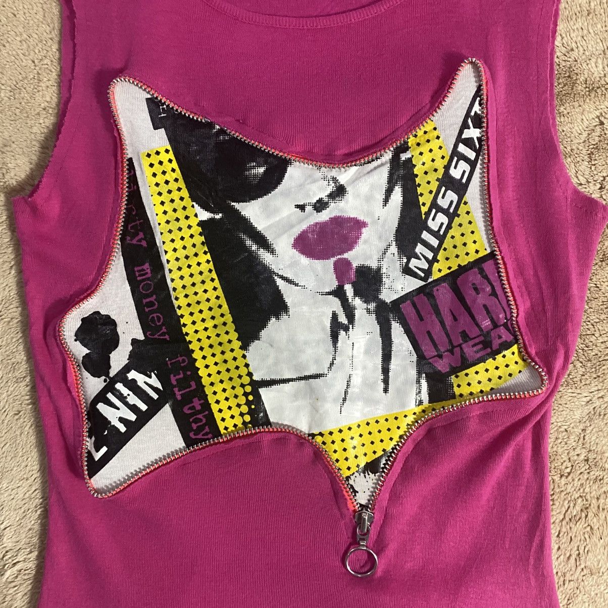 Miss Sixty Vintage Miss Sixty Graphic Tank top Size S / US 4 / IT 40 - 3 Thumbnail