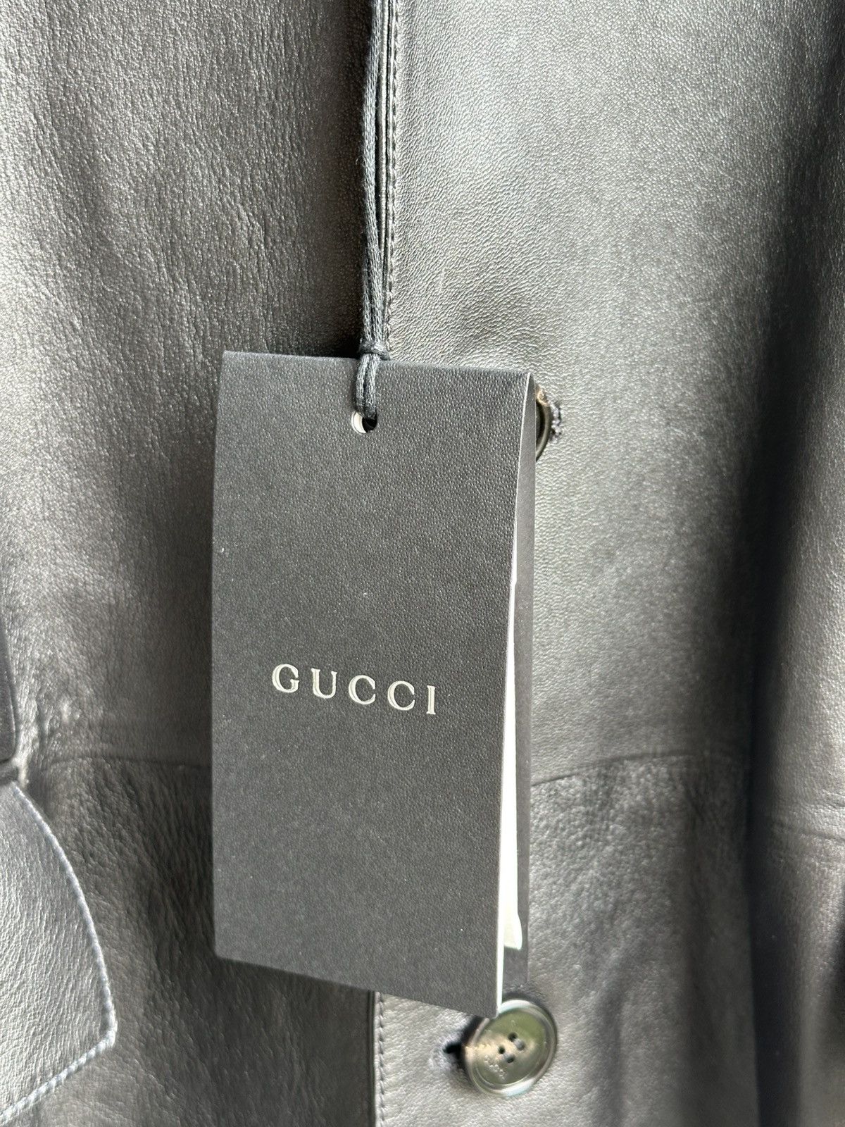 Gucci [48] 8500$ Demna Gucci Spring26 Lambskin leather jacket Size US M / EU 48-50 / 2 - 7 Thumbnail