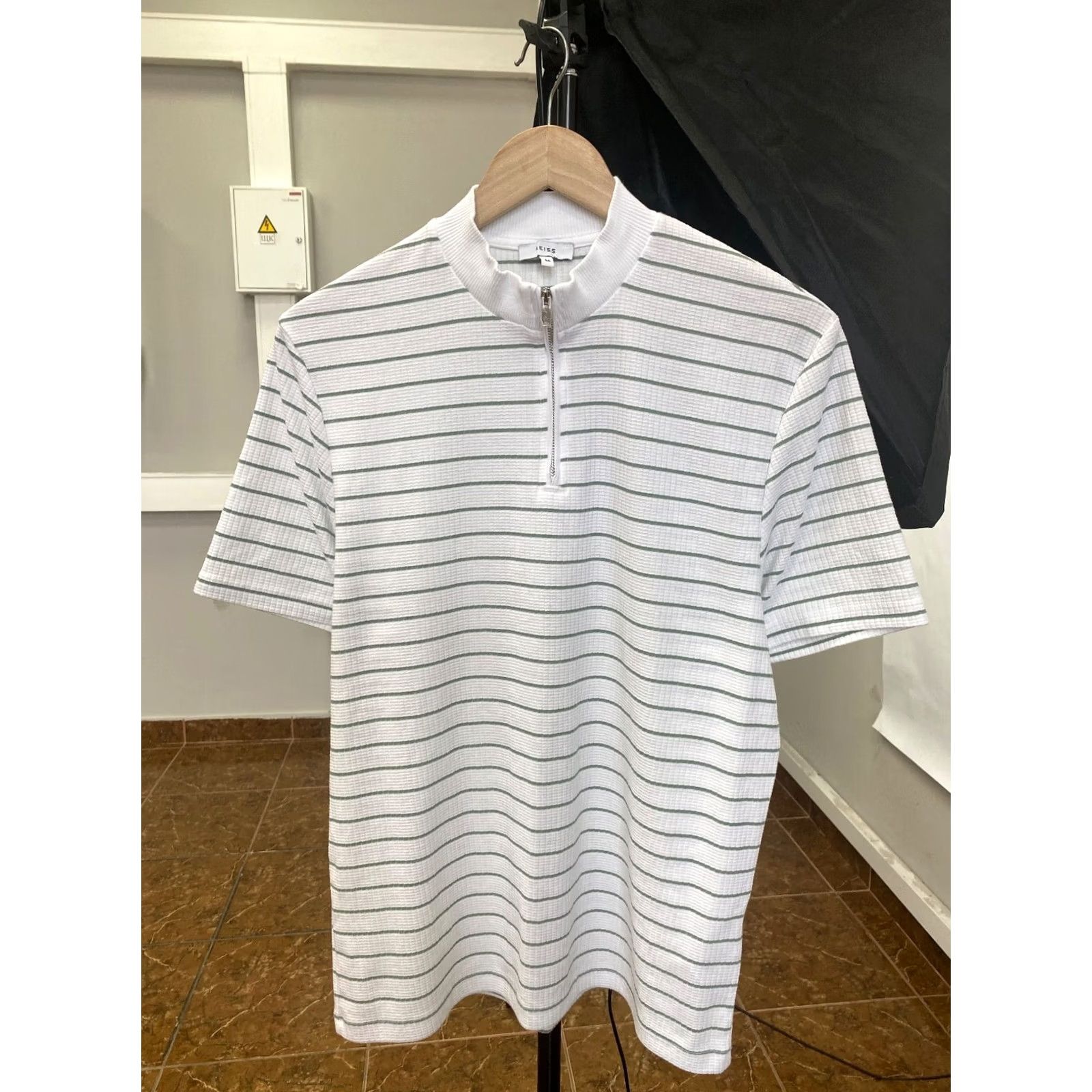 Reiss Reiss Luxury Polo T-Shirt M White Polo shirt Mens Size US M / EU 48-50 / 2 - 2 Thumbnail