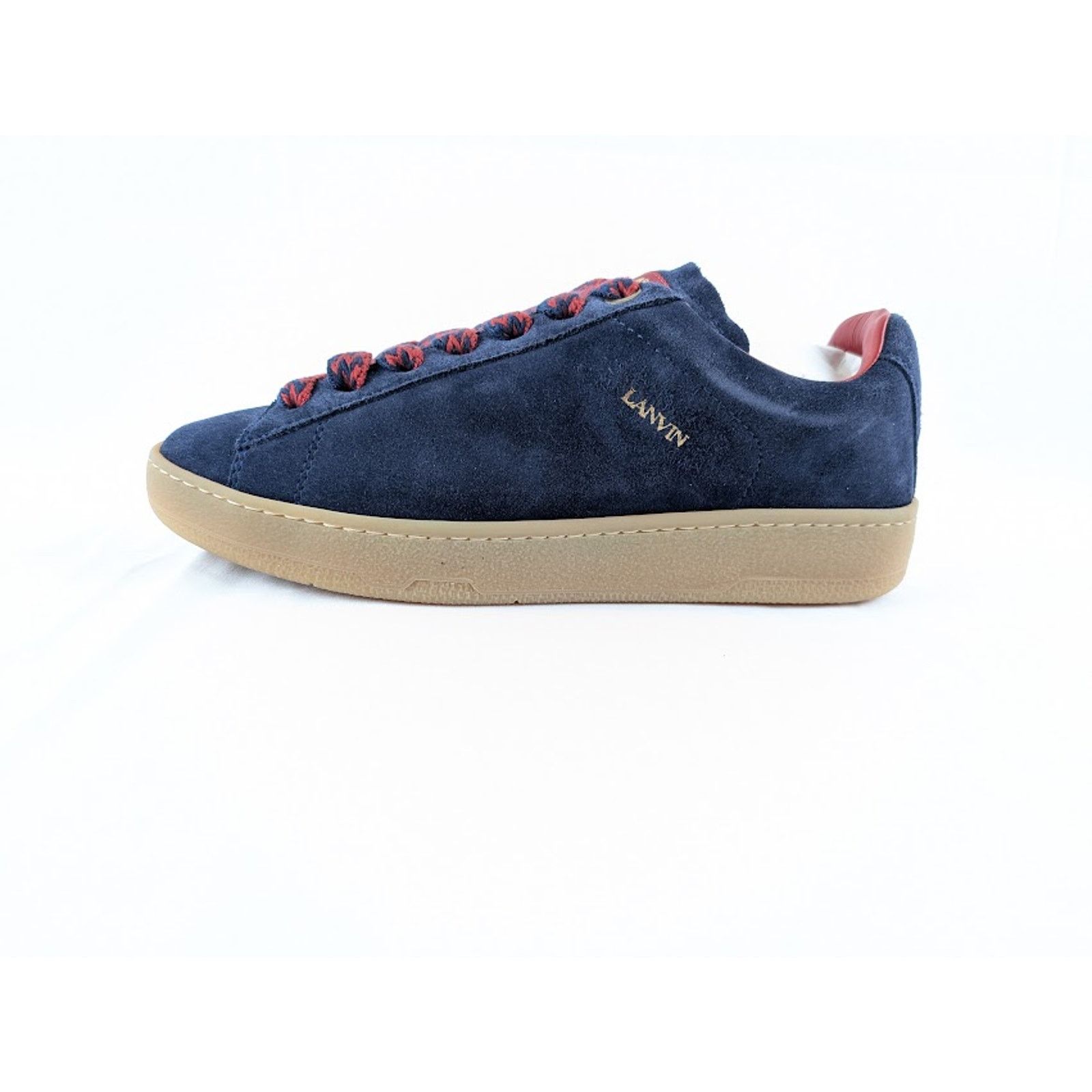 o1rshd1 Lite Curb Low Top Sneakers in Navy Blue/Red