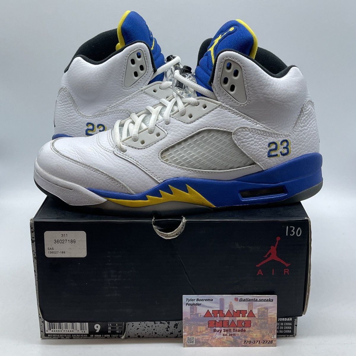 Jordan Brand Air Jordan 5 Laney Size US 9 / EU 42 - 1 Thumbnail