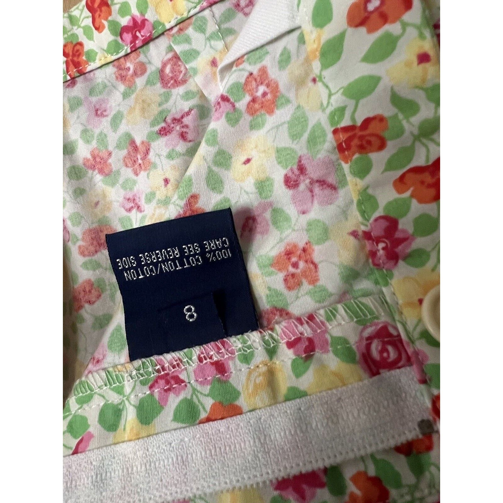 Lauren Ralph Lauren Vintage Polo Ralph Lauren Shorts Womens 8 Floral 3 Pocket Size 30" / US 8 / IT 44 - 3 Thumbnail