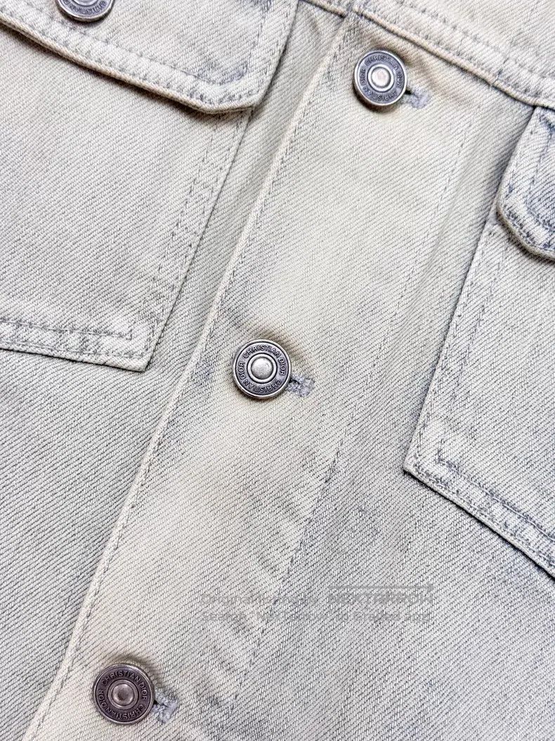 Dior Dior Make an old lapel sleeveless denim jacket vest Size XS / US 0-2 / IT 36-38 - 4 Thumbnail