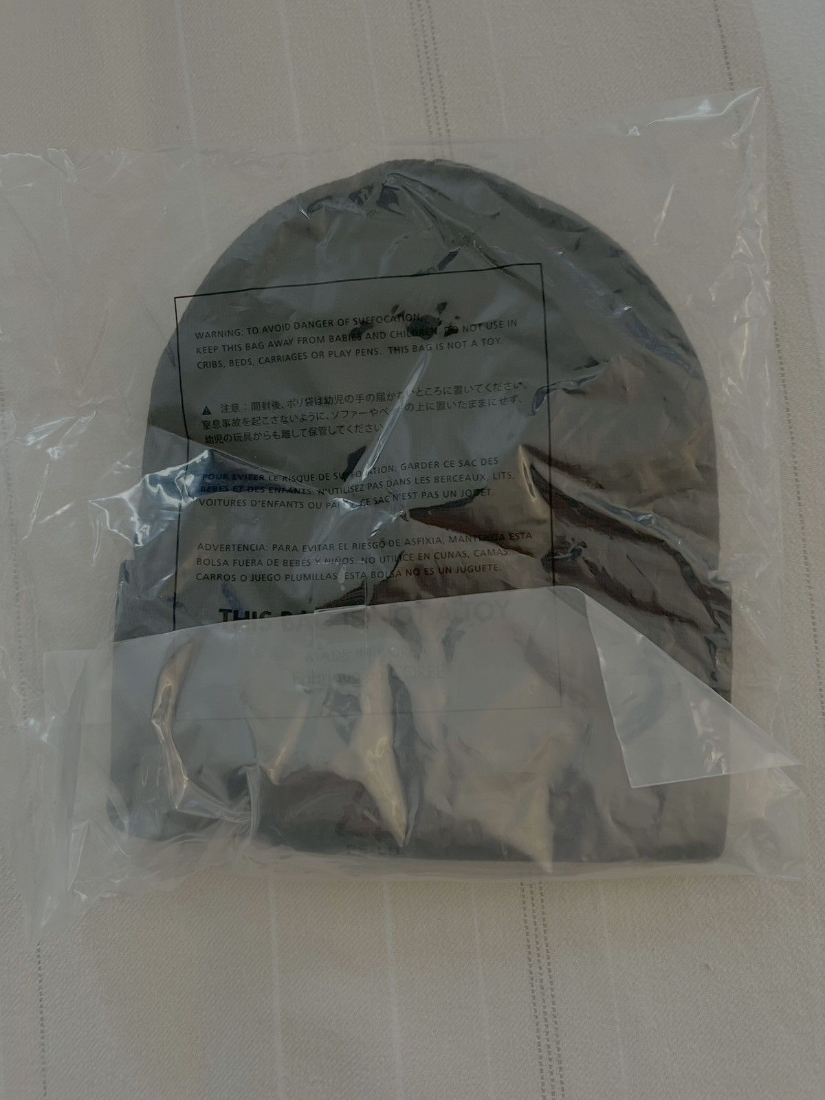 Palace Palace Hardware Woven Logo Beanie Cuffed Hat Knit Cap Black Size ONE SIZE - 6 Thumbnail