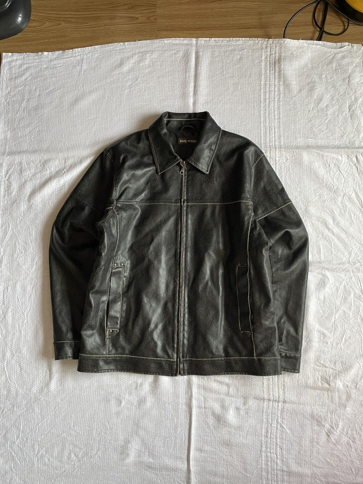 Isamu Katayama Backlash Vintage Leather Jacket Size US L / EU 52-54 / 3 - 1 Thumbnail