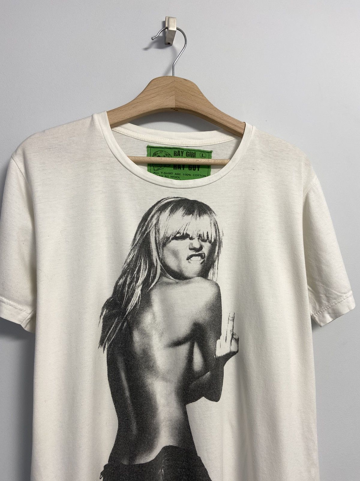 Band Tees Ray Girl Ray Guy Vintage Shirt Size US L / EU 52-54 / 3 - 2 Thumbnail