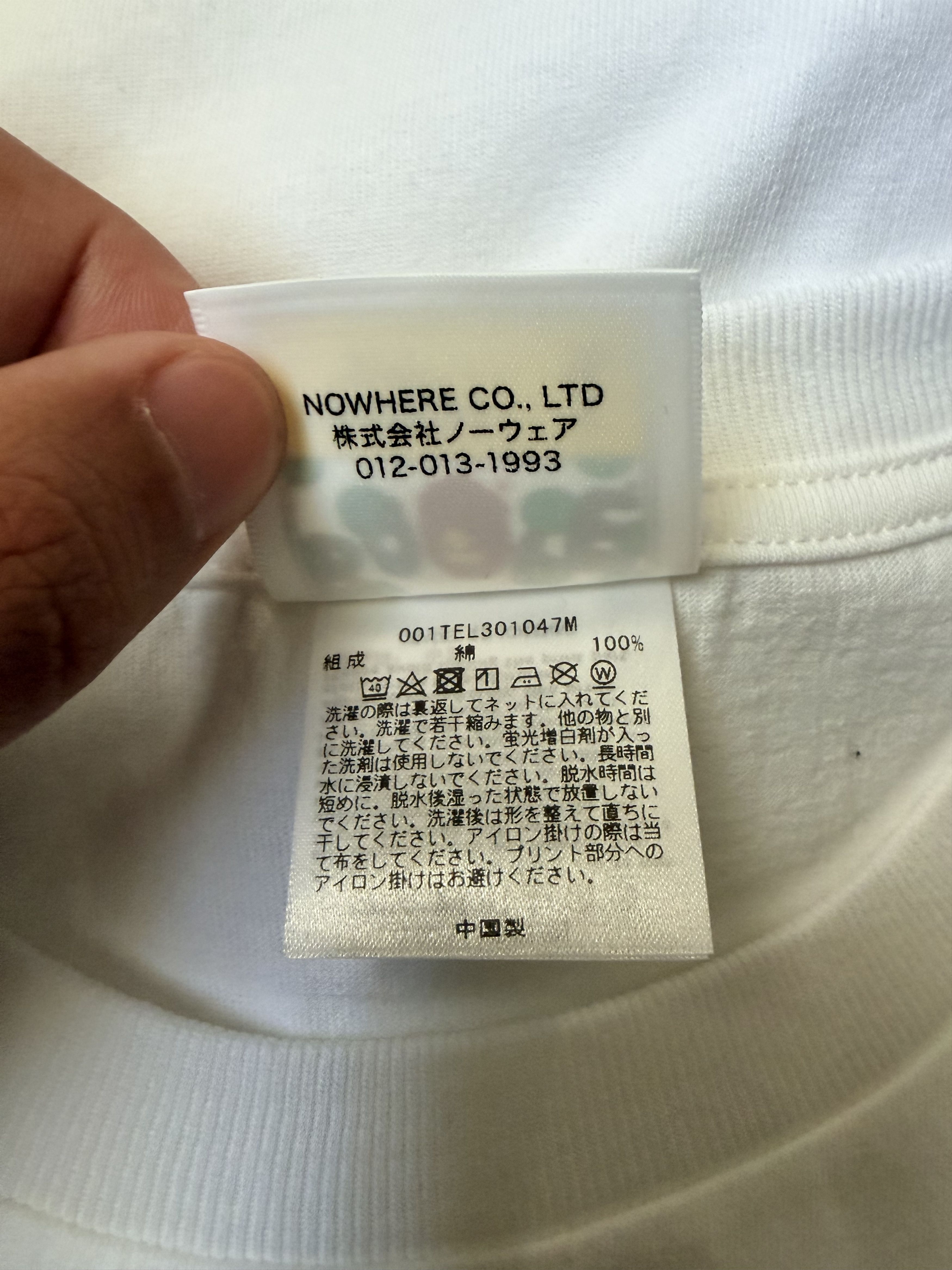 Bape BAPE "Busy Works" Gothic Logo Tee - White - Size Large Size US L / EU 52-54 / 3 - 6 Thumbnail