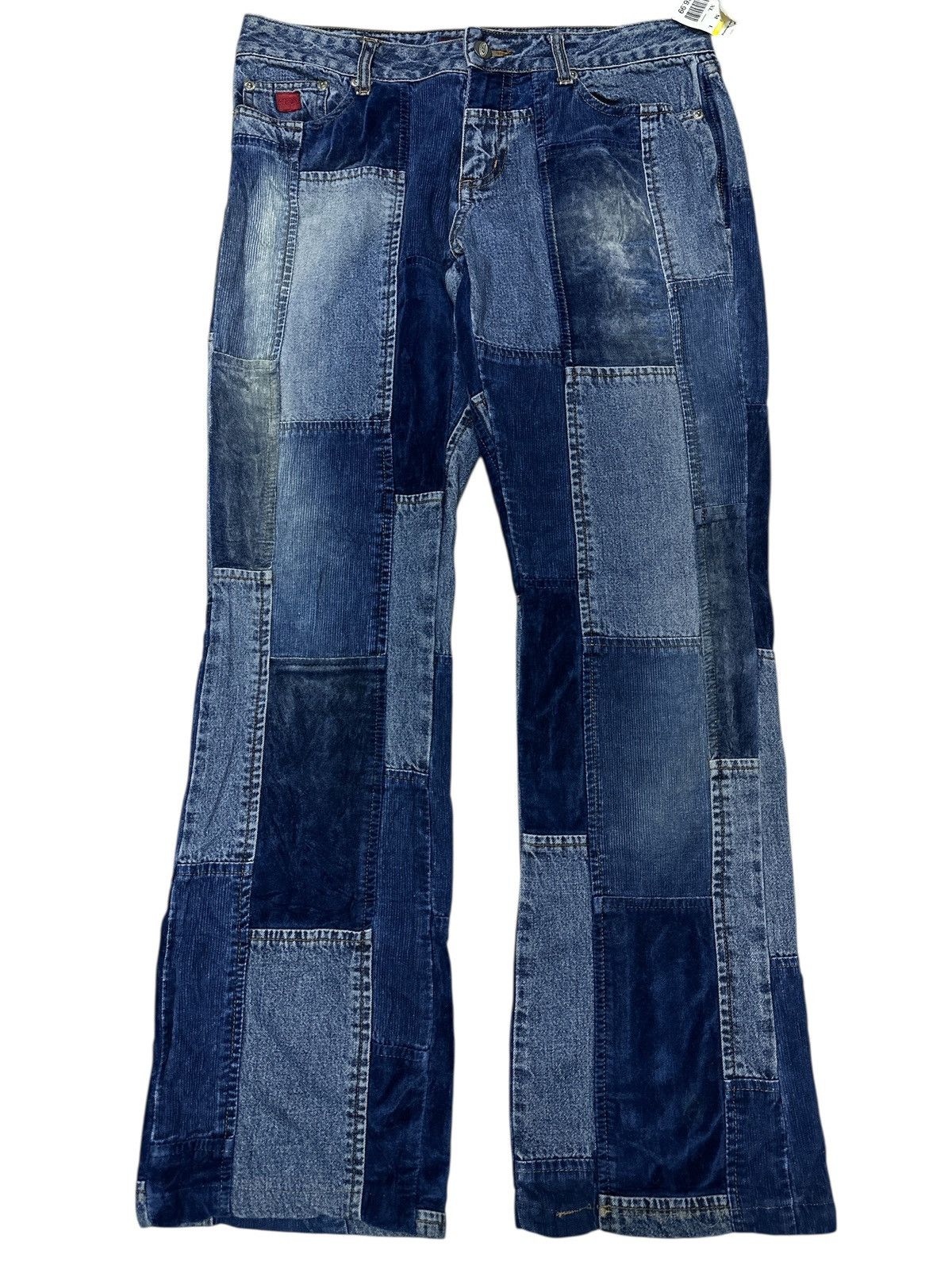 Kapital Flare Bootcut Patchwork Cudroy . Size US 31 - 1 Thumbnail