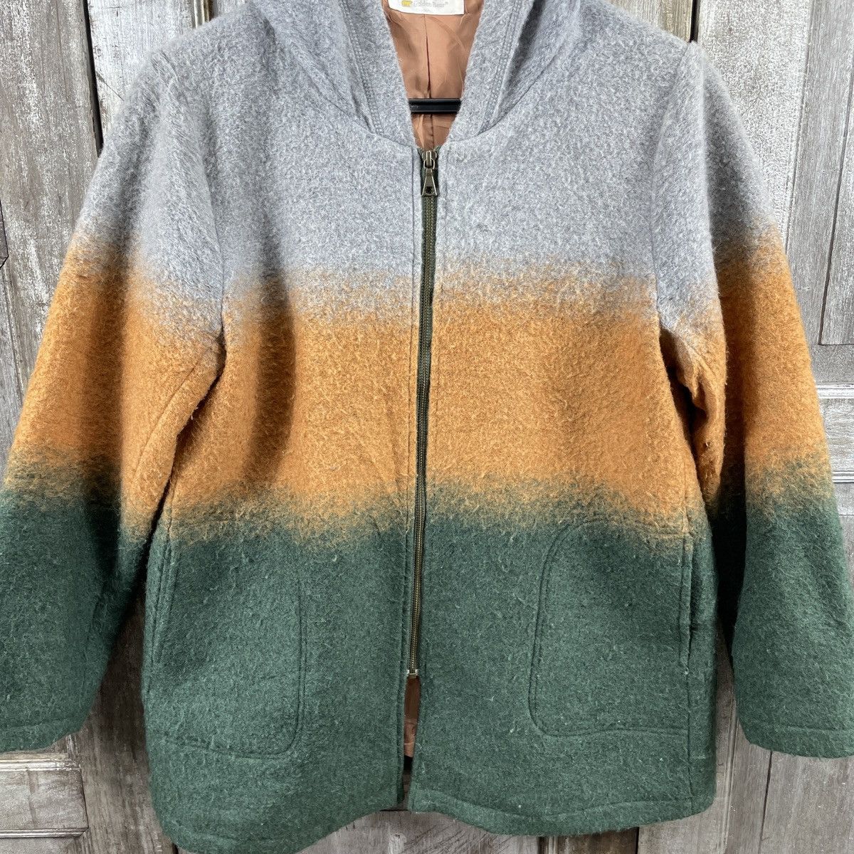 Golden Bear Vintage Golden Bear Wool Hoodie Jacket Size US M / EU 48-50 / 2 - 3 Thumbnail