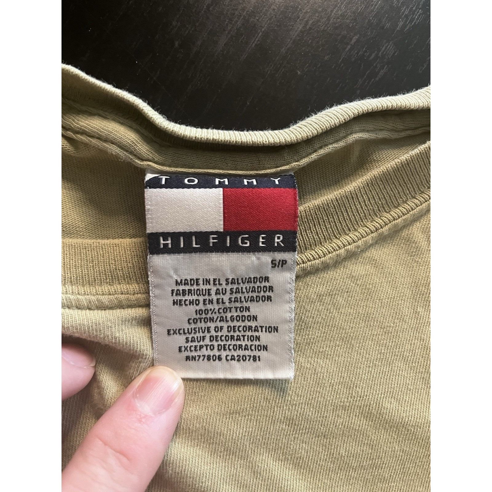 Tommy Hilfiger 2006 Tommy Hilfiger Embroidered Logo Tee - S Size US S / EU 44-46 / 1 - 3 Thumbnail