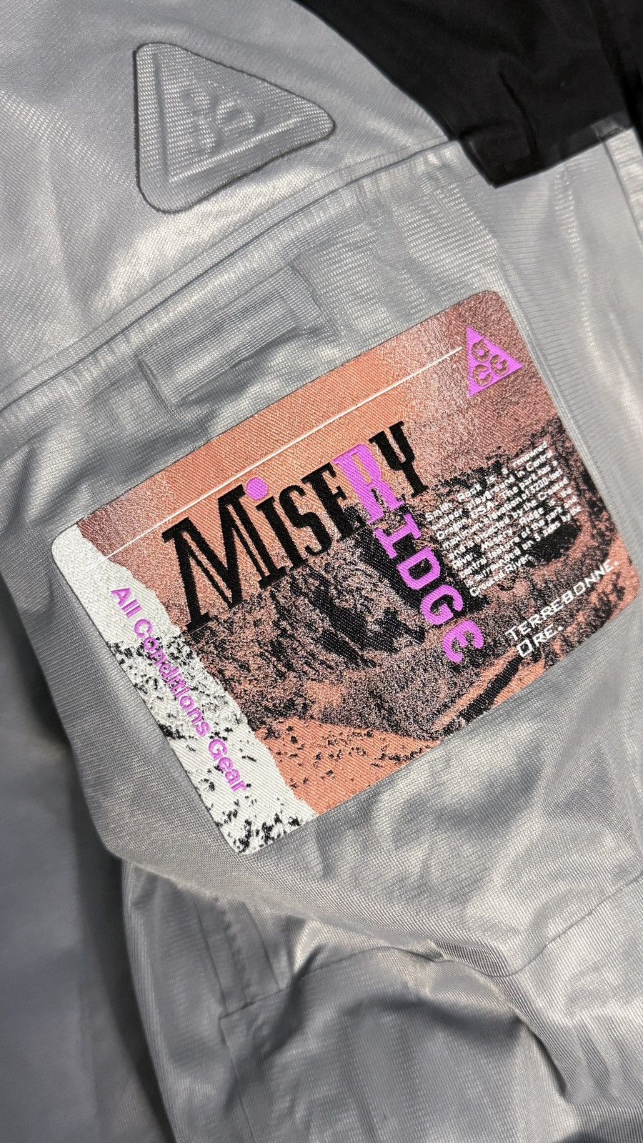 Nike ACG Gore-Tex Misery Ridge Shell Black CV0634-010 sz M Size US M / EU 48-50 / 2 - 15 Thumbnail