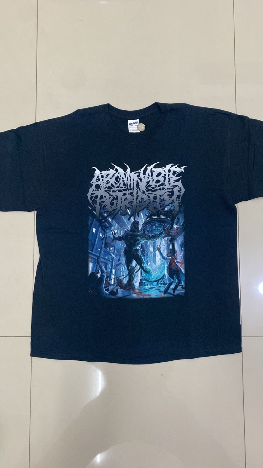 Band Tees Abominable Putridity The Animalies of Artificial Origin Size US XL / EU 56 / 4 - 1 Thumbnail