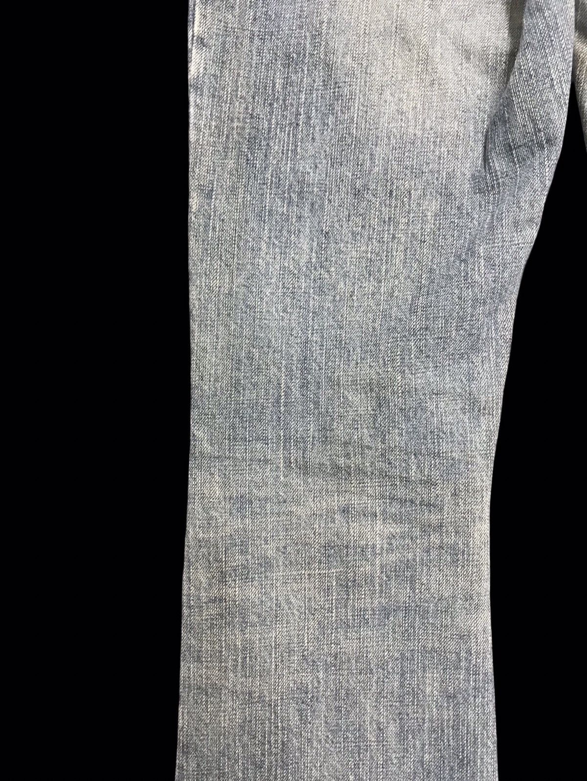 Japanese Brand 💥FLARE💥virca phrase Skinny Flare Distressed Denim F243 Size 30" / US 8 / IT 44 - 14 Thumbnail