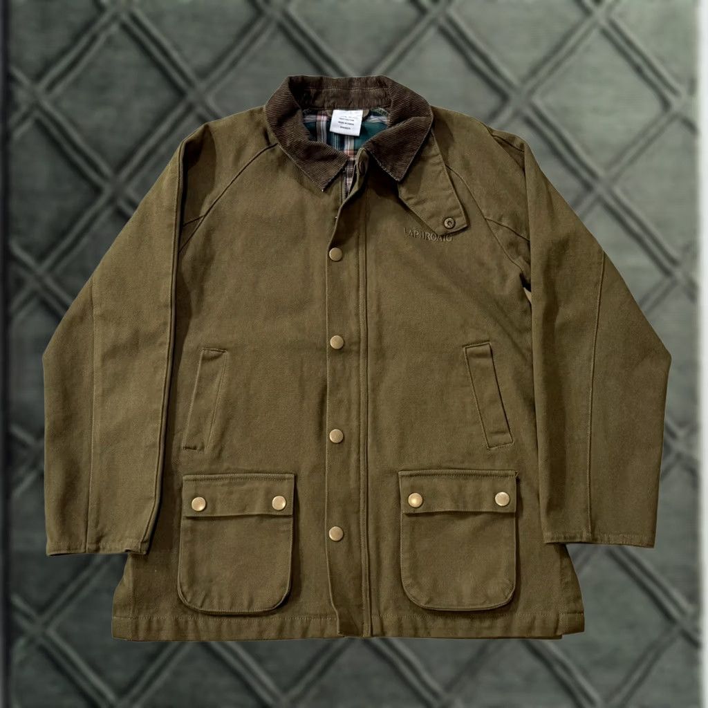Vintage VINTAGE Laphroaig Jacket Coat Workwear Small Green Bomber Men Regular Size S Zip Button Snap Pockets Lined All Seasons Embroidered Logo Size US S / EU 44-46 / 1 - 1 Thumbnail