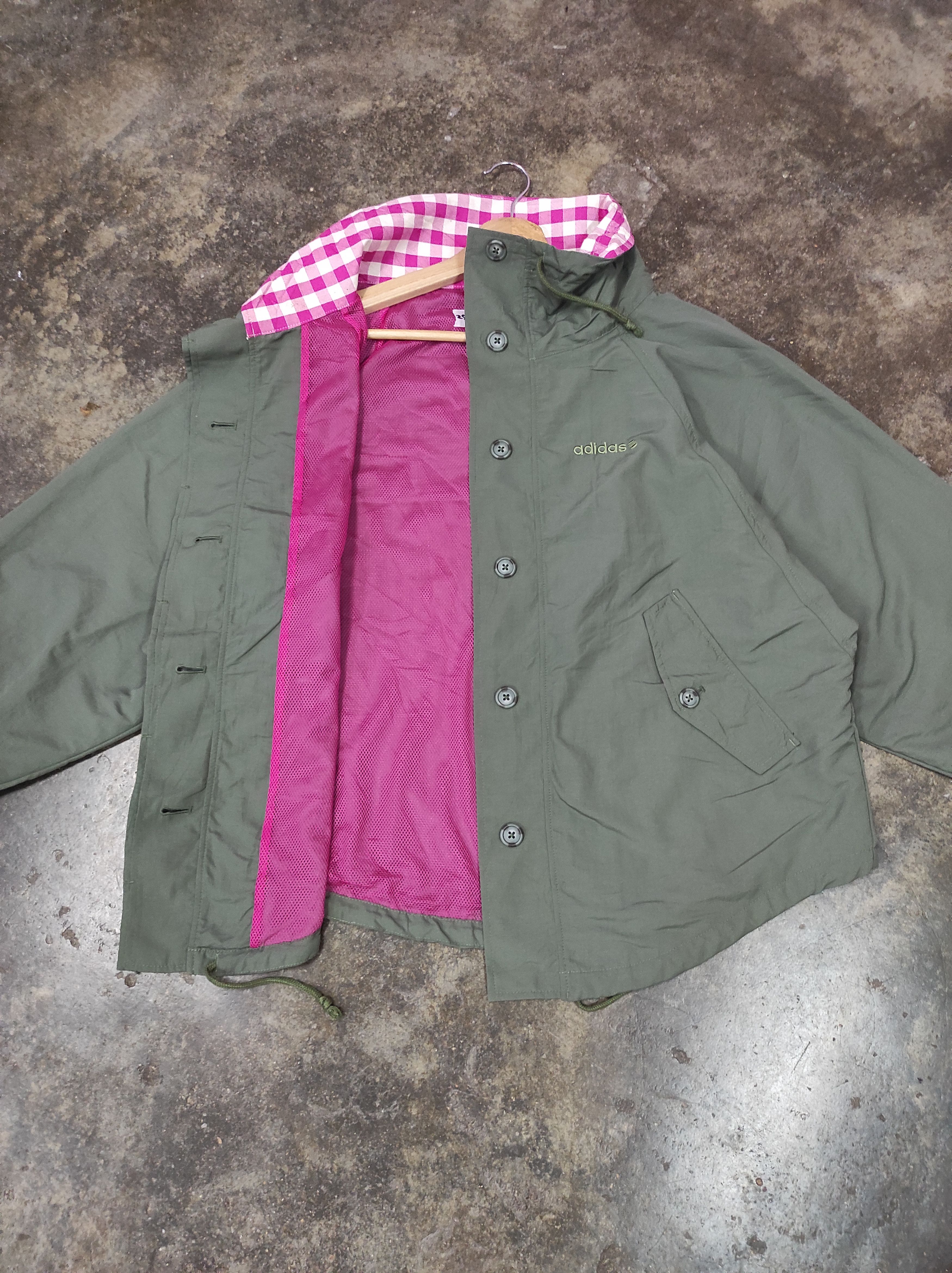 Adidas ADIDAS NEO OVERSIZED BAGGY JACKET OPEN COLLAR Size L / US 10 / IT 46 - 6 Thumbnail