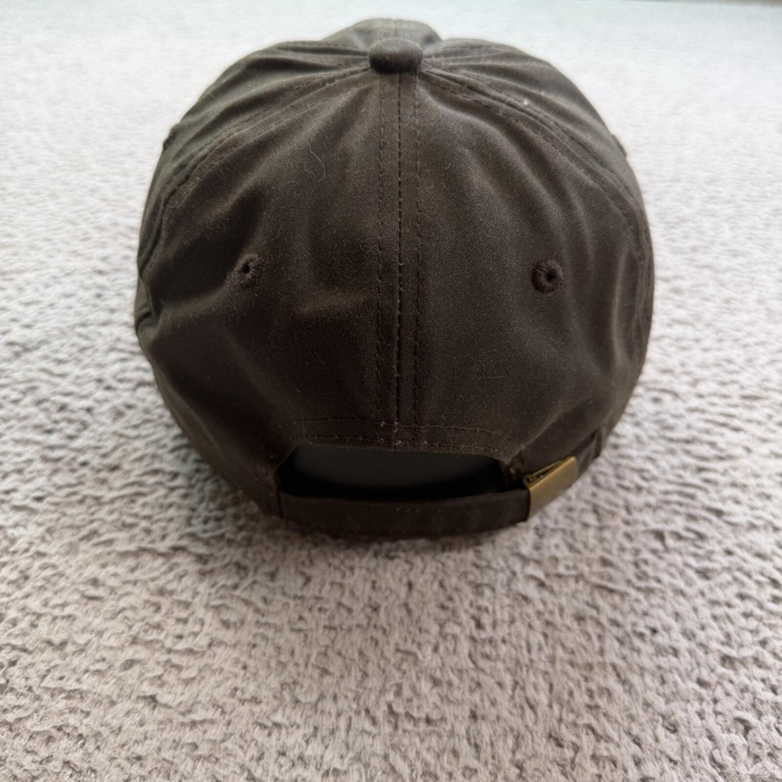 Other Outdoor Cap Waxed Cotton Hat Brown Adjustable Strapback Size ONE SIZE - 3 Thumbnail