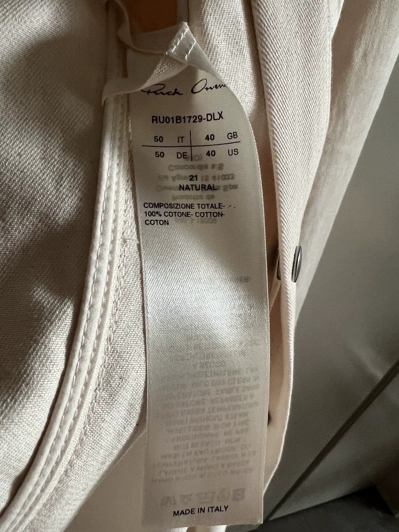 Rick Owens Rick Owens shirt Size US XXS / EU 40 - 3 Thumbnail
