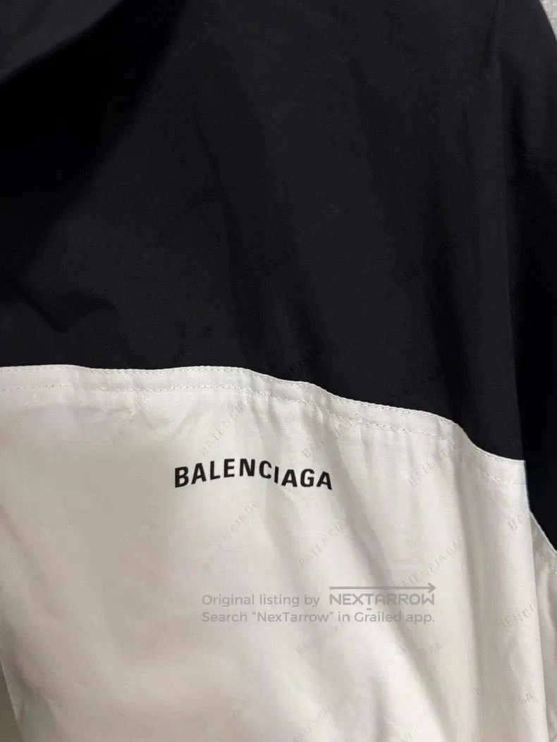 Balenciaga Balenciaga Logo Embroidered Black and White Jacket. Size US S / EU 44-46 / 1 - 3 Thumbnail
