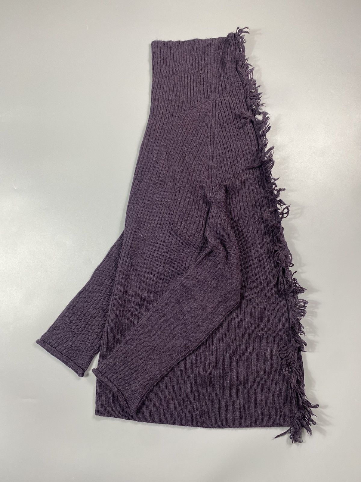 Yohji Yamamoto Archive! A/W 2010 Y’s- Asymmetrical Mohawk Knit Sweater Size US L / EU 52-54 / 3 - 10 Thumbnail