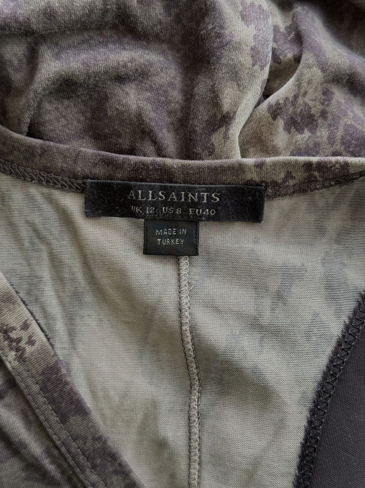 Allsaints × If Six Was Nine Allsaints avant garde snakeskin phyton pattern tank top Y2K Size M / US 6-8 / IT 42-44 - 4 Thumbnail