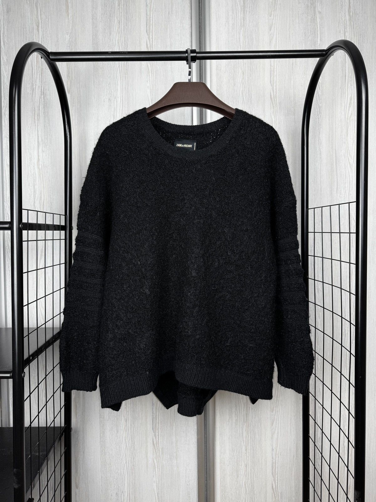 Zadig & Voltaire Zadig & Voltiare Kansas Ma Luxury Zip Back Wool Mohair sz M Size M / US 6-8 / IT 42-44 - 1 Thumbnail