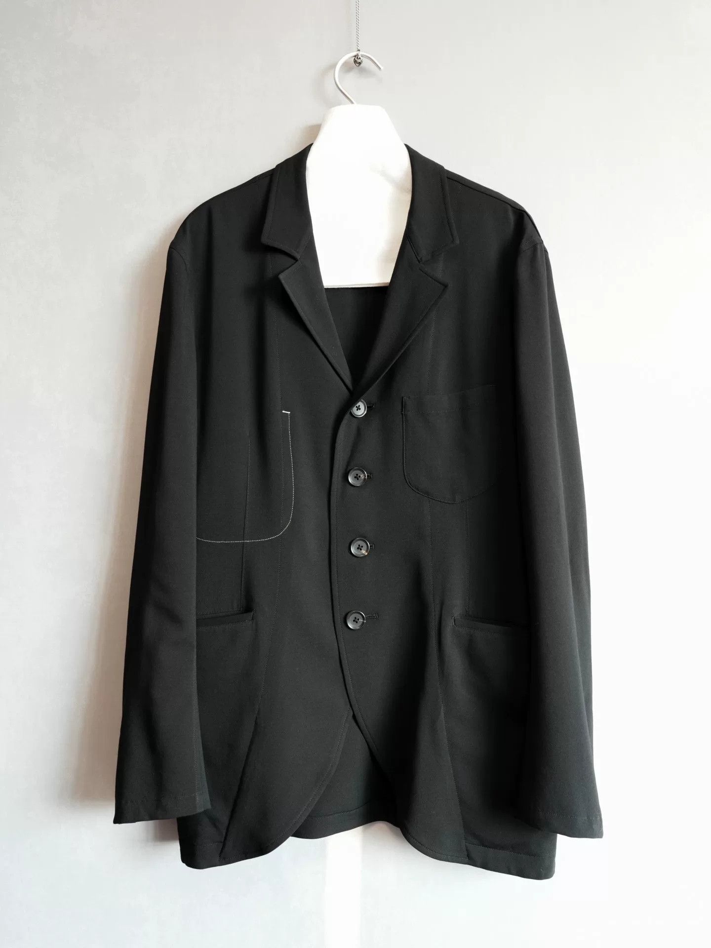 Yohji Yamamoto Yohji Yamamoto Wool Jacket 13SS Size US L / EU 52-54 / 3 - 1 Thumbnail