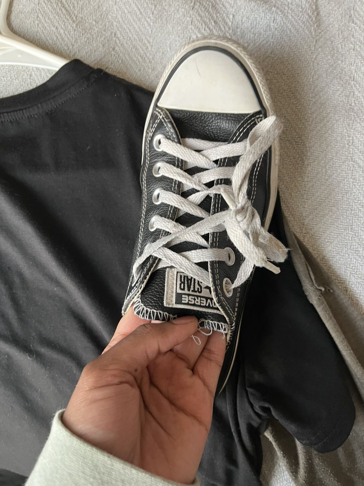 Converse Black Converse Size US 7 / EU 40 - 12 Thumbnail