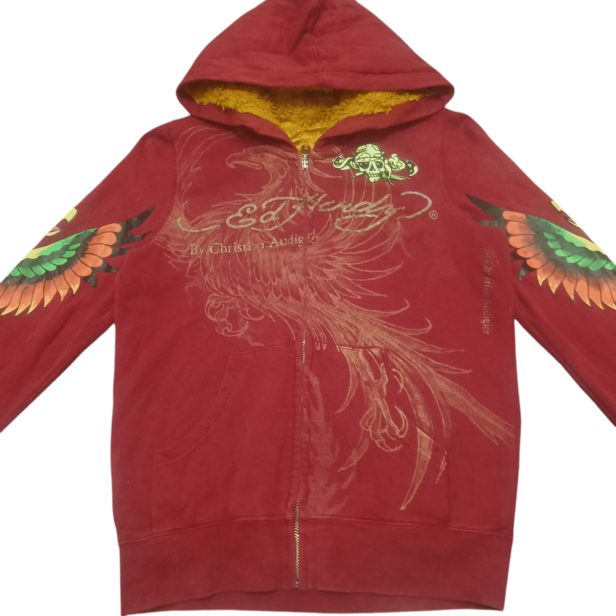 Ed Hardy Ed Hardy By Christian Audigier Hoodie Zipper Full Printed Size US XS / EU 42 / 0 - 3 Thumbnail