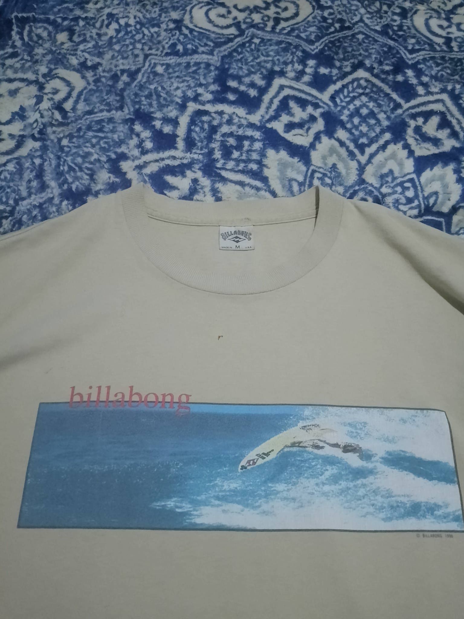 Billabong × Vintage Vintage Billabong Surf 90s Size US M / EU 48-50 / 2 - 1 Thumbnail