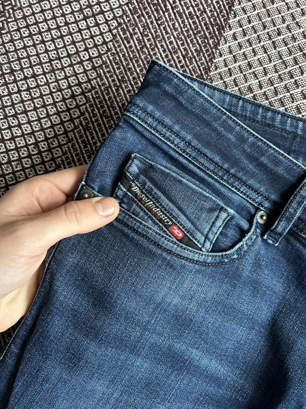 Diesel Diesel Sleenker-X Washed Denim Jeans Size W33 Slim Skinny Size US 33 - 10 Thumbnail