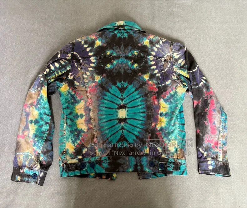 Junya Watanabe Junya Watanabe Vintage Tie-Dye Jacket Size US M / EU 48-50 / 2 - 7 Thumbnail