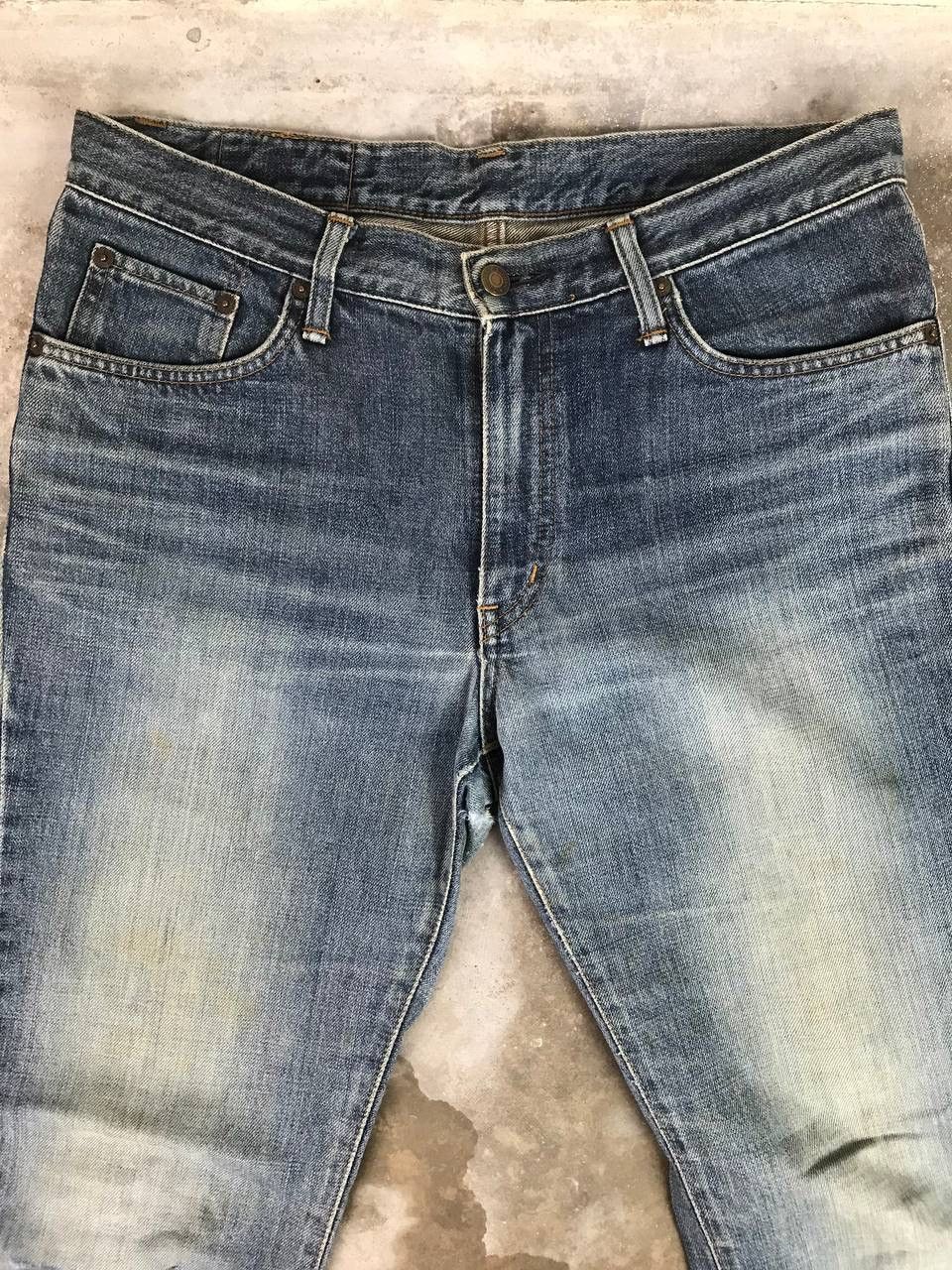 Edwin Vintage Edwin Flared Denim Rare Design Size US 34 / EU 50 - 3 Thumbnail