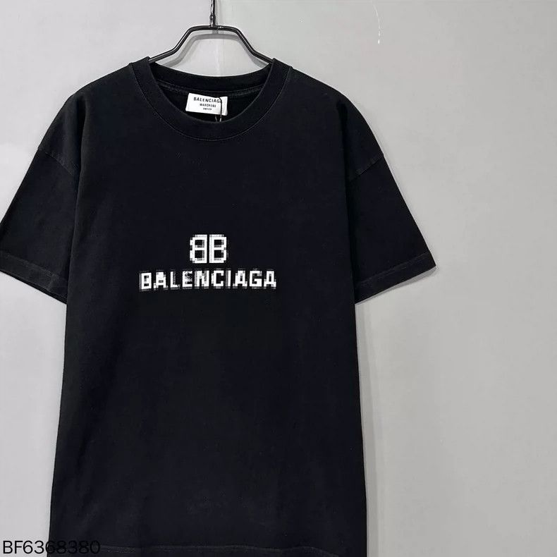 Balenciaga Balenciaga Black mosaic short sleeves Size US S / EU 44-46 / 1 - 2 Thumbnail