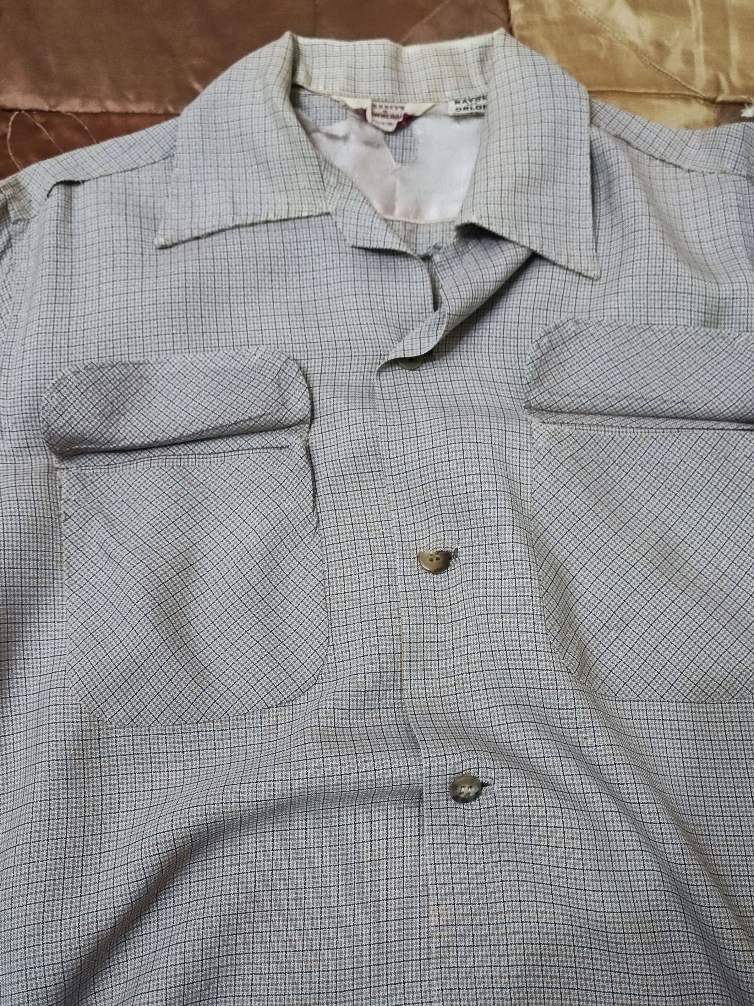 Vintage True Vintage Towncraft Distressed 50's Rayon Flip pocket Size US M / EU 48-50 / 2 - 11 Thumbnail