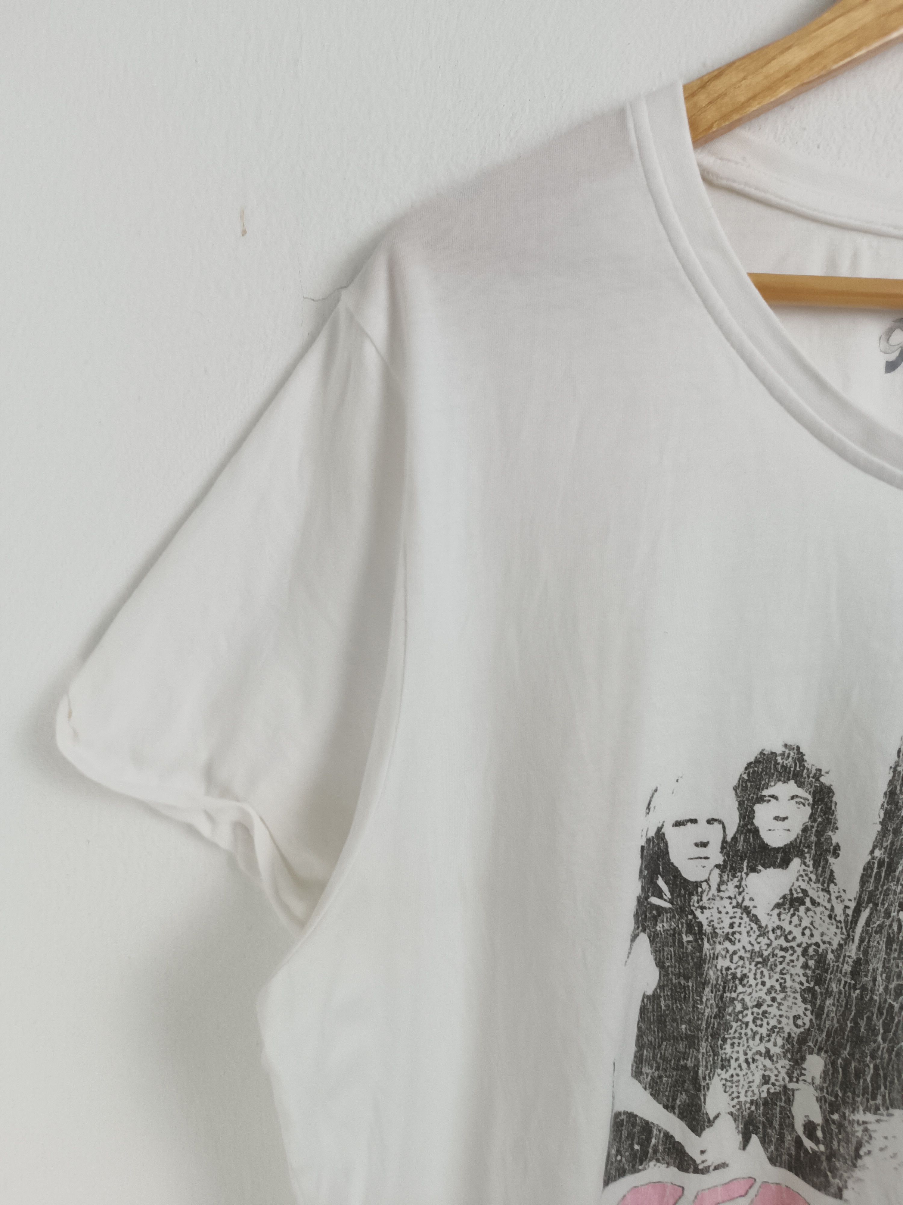 Band Tees VINTAGE AEROSMITH ROCK LINE UP TEE bon jovi kiss queen Size US XL / EU 56 / 4 - 5 Thumbnail