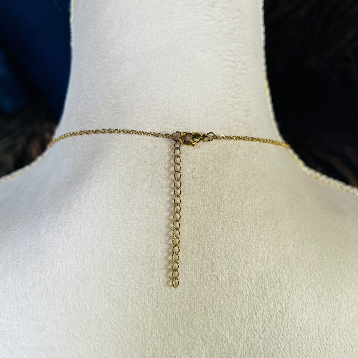 Handmade Handcrafted genuine sodalite crystal drop pendant necklace Size ONE SIZE - 5 Thumbnail