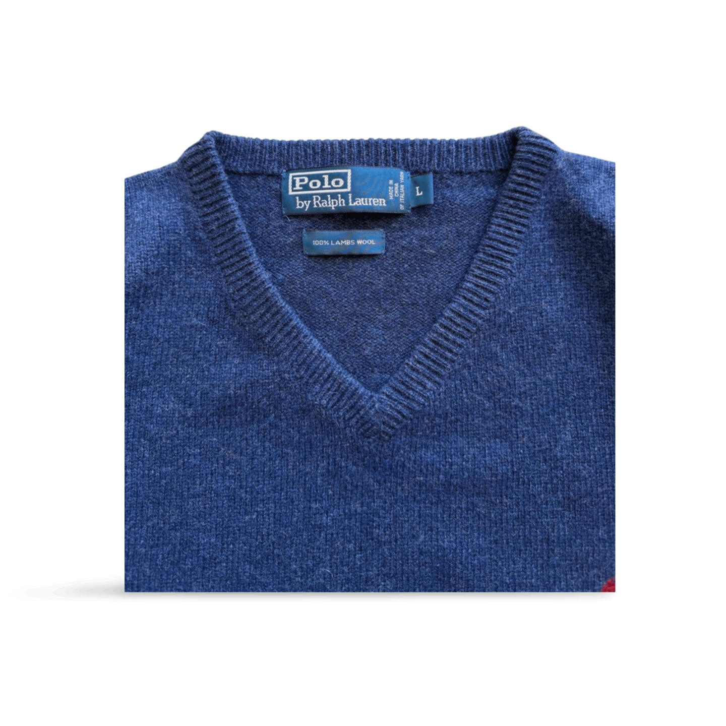 Polo Ralph Lauren Vintage Ralph Lauren Lambs Wool Knit Sweater Size US L / EU 52-54 / 3 - 4 Thumbnail
