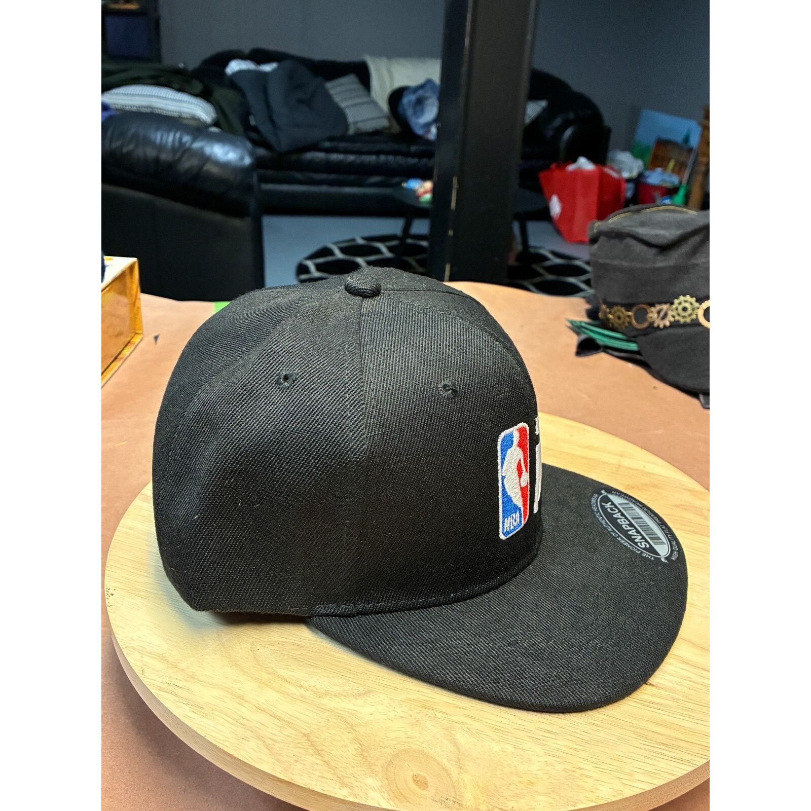 NBA NBA Demo Snapback Hat | Flat Brim Adjustable Cap Size ONE SIZE - 3 Thumbnail
