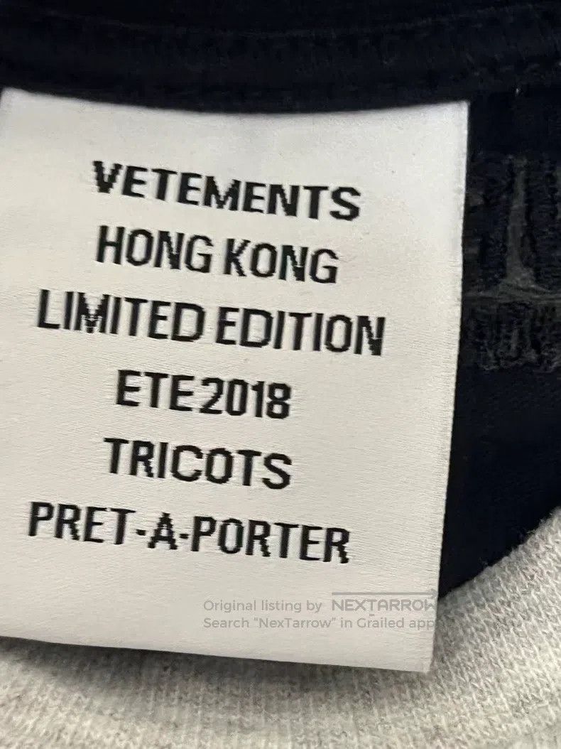 Vetements VETEMENTS short sleeves Size US M / EU 48-50 / 2 - 5 Thumbnail