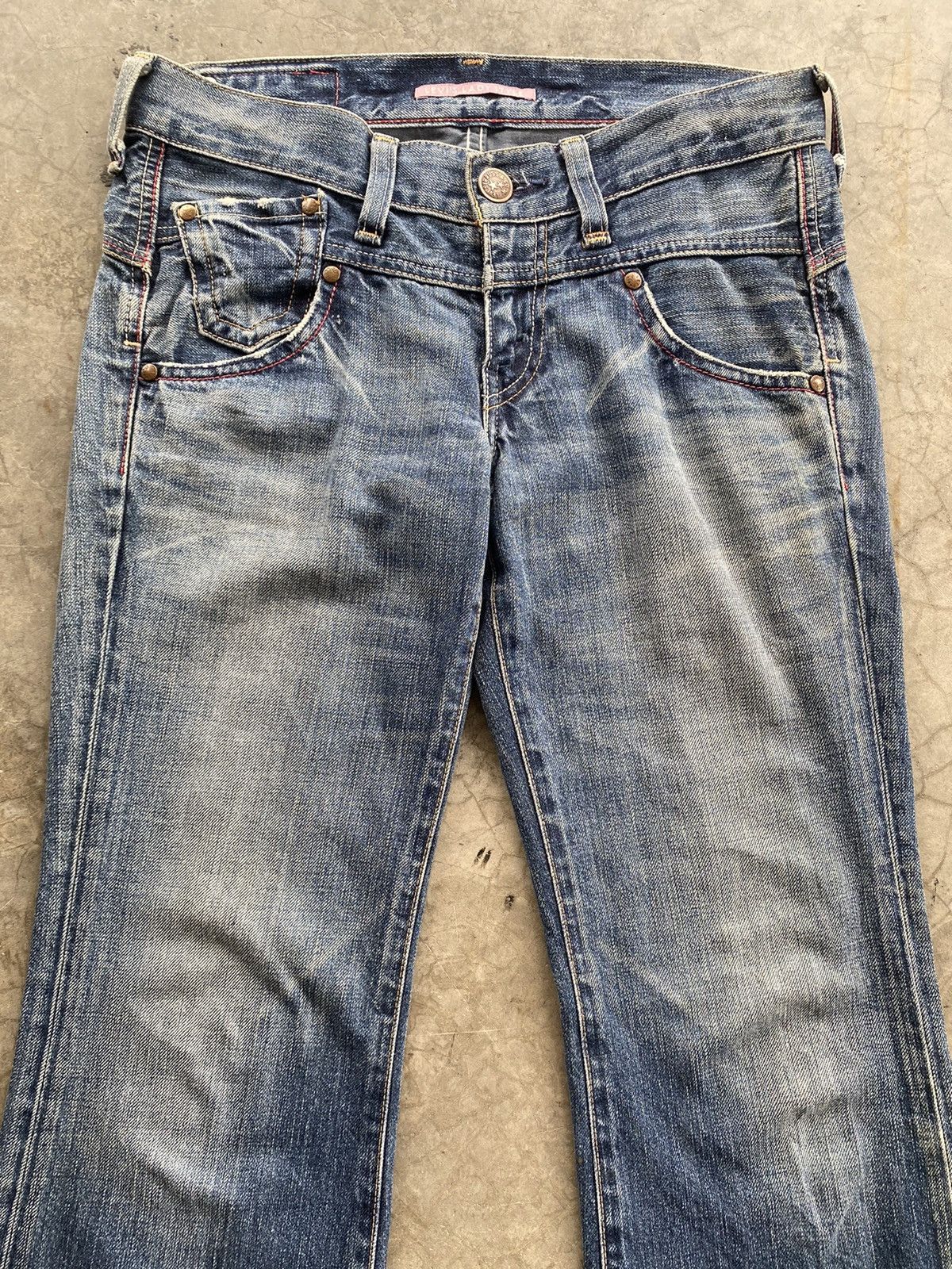 Levi's Flare Jeans Baggy Vintage Levi's Low Rise Bootcut Size 29" - 7 Thumbnail