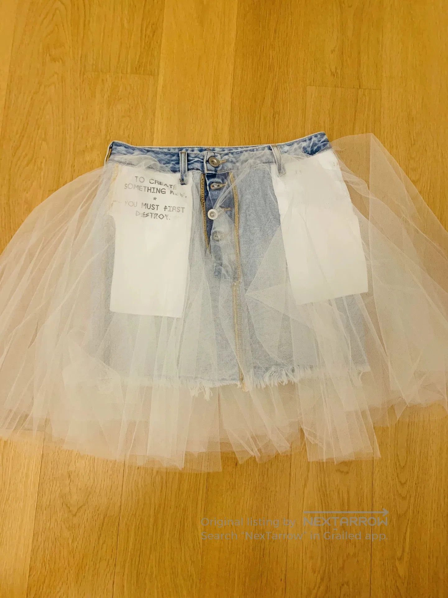 Other Denim Tulle Skirt. Size 31" - 1 Thumbnail