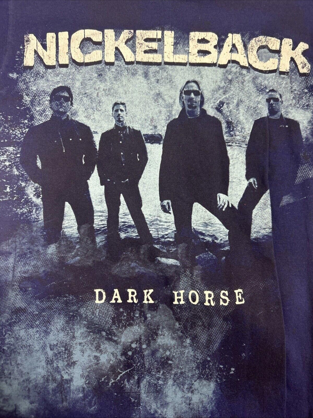 Anvil Y2K 2009 Nickelback Dark Horse Tour T-Shirt Size US S / EU 44-46 / 1 - 3 Thumbnail