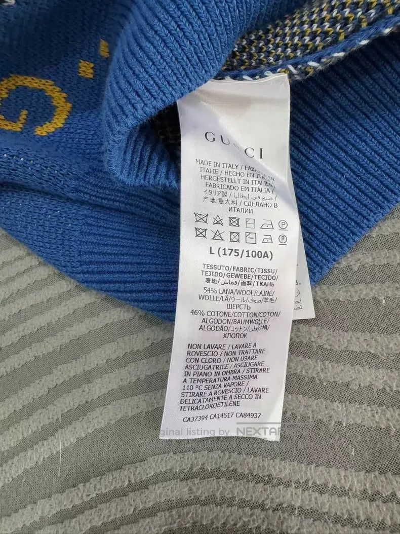 Gucci Gucci Co-branded wool sweater Size US L / EU 52-54 / 3 - 3 Thumbnail