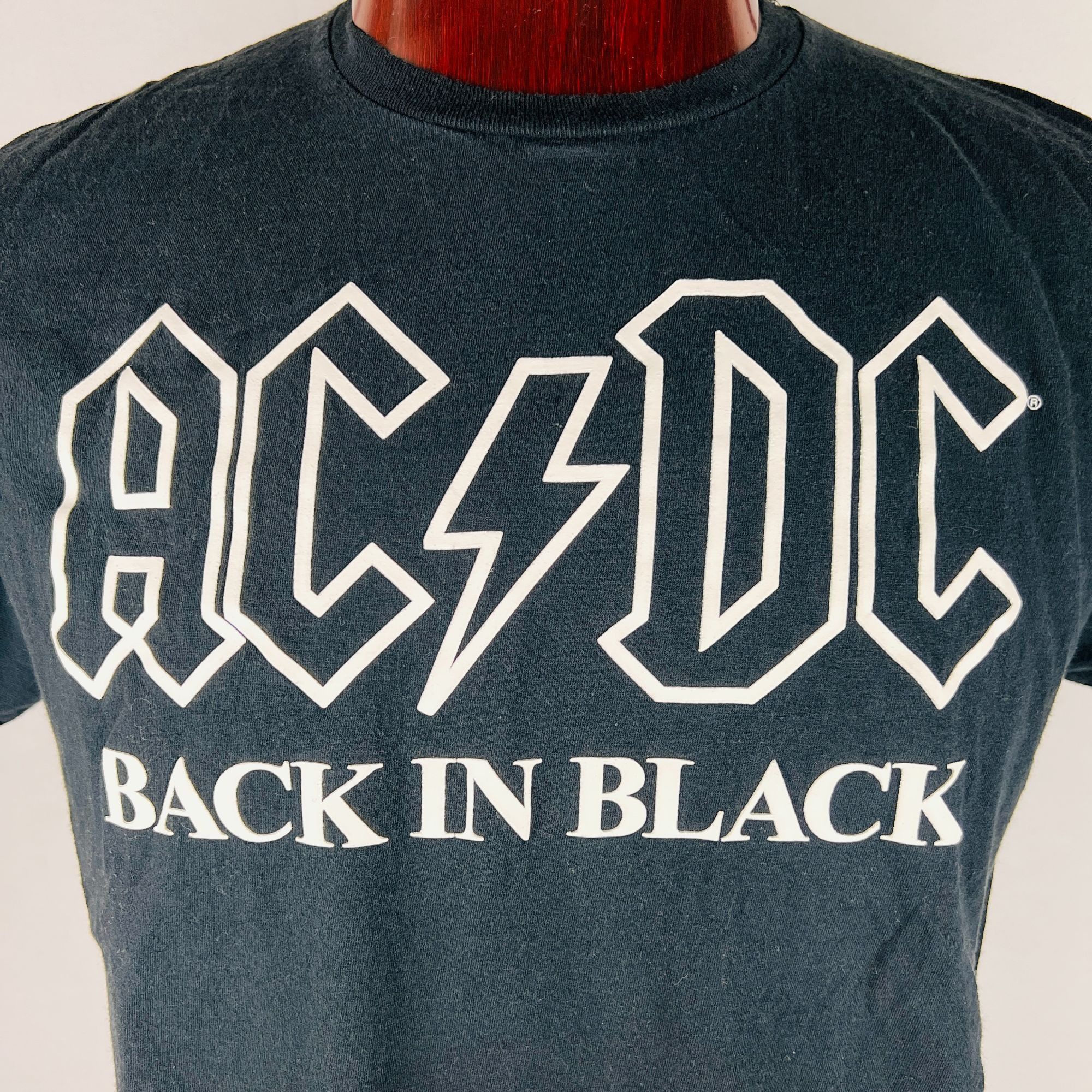AC/DC AC/DC ACDC AC-DC Back In Black Logo Large T-Shirt Shirt Size US L / EU 52-54 / 3 - 2 Thumbnail