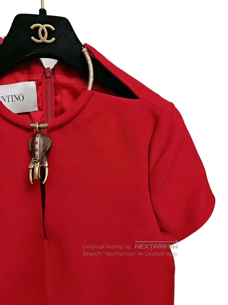 Valentino Valentino Necklace dress Size S / US 4 / IT 40 - 4 Thumbnail