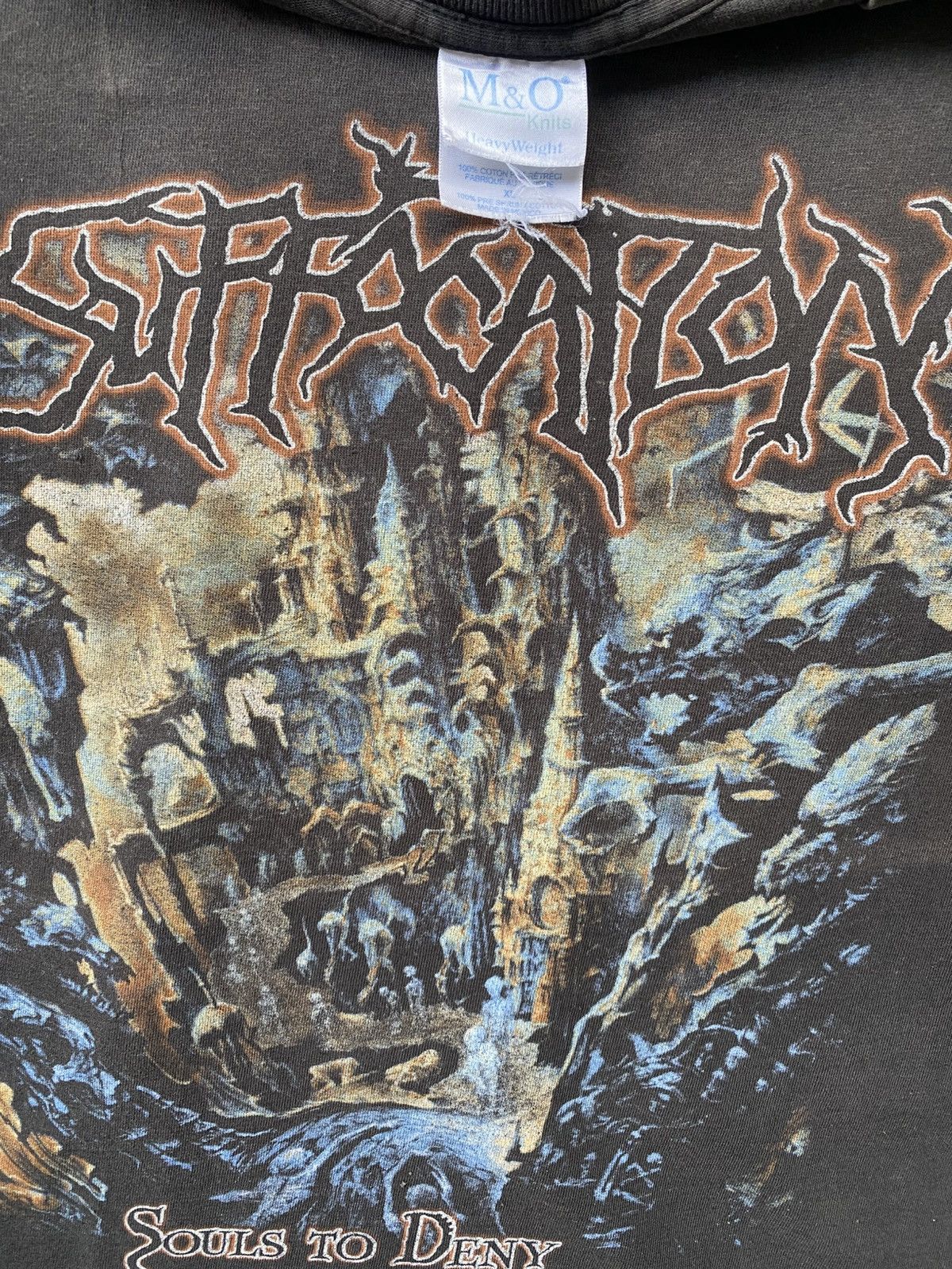 Band Tees Vintage Suffocation 2005 Souls to Deny Brutal Death Size US L / EU 52-54 / 3 - 2 Thumbnail