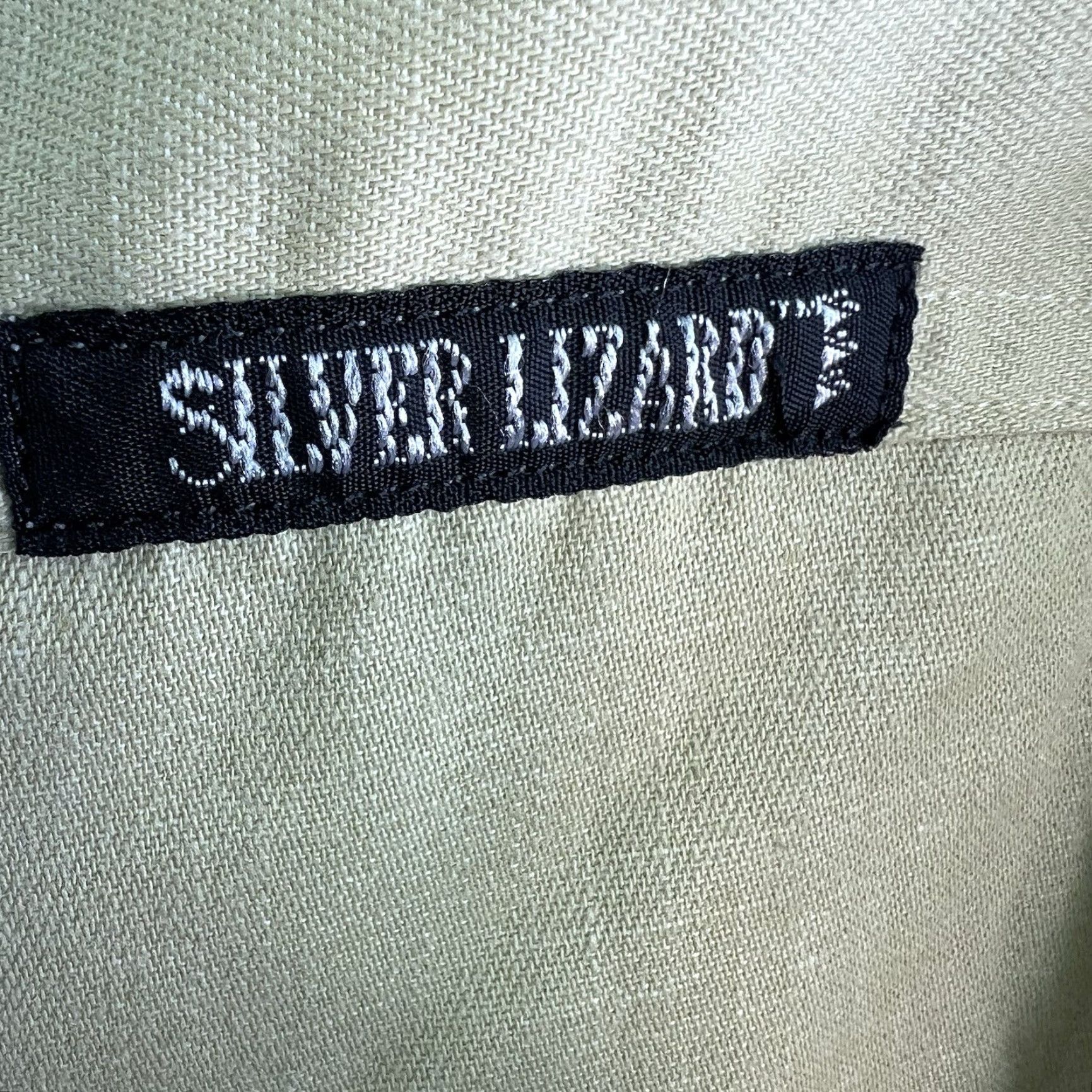 Vintage VINTAGE Silver Lizard Western Shirt Mens XL Cotton Long Sleeve Casual Ready-to-Wear US Made Size US XL / EU 56 / 4 - 4 Thumbnail